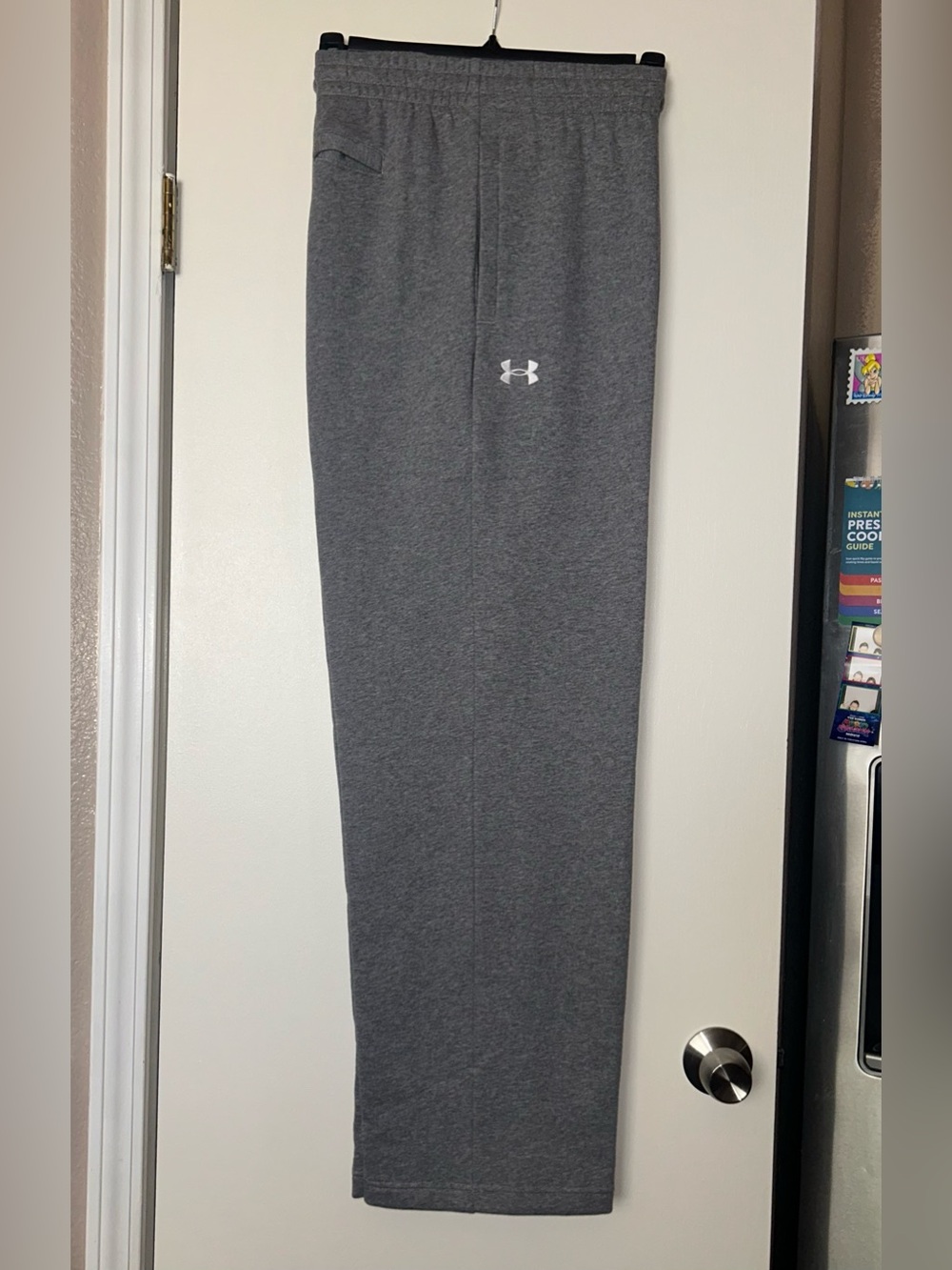 Big & Tall Under Armour Rival Fleece Sweatpants 3XLT Dark Gray NWT